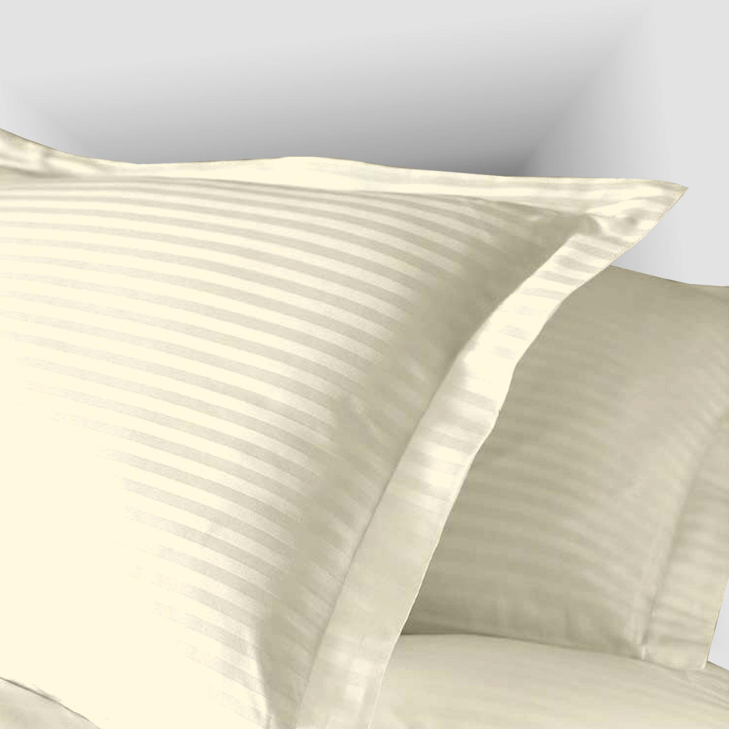 FAȚĂ PERNĂ DAMASC 100% BUMBAC - CREM